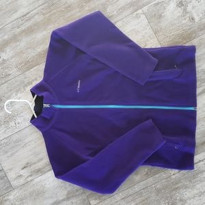 Girls Columbia zip up Hoodie